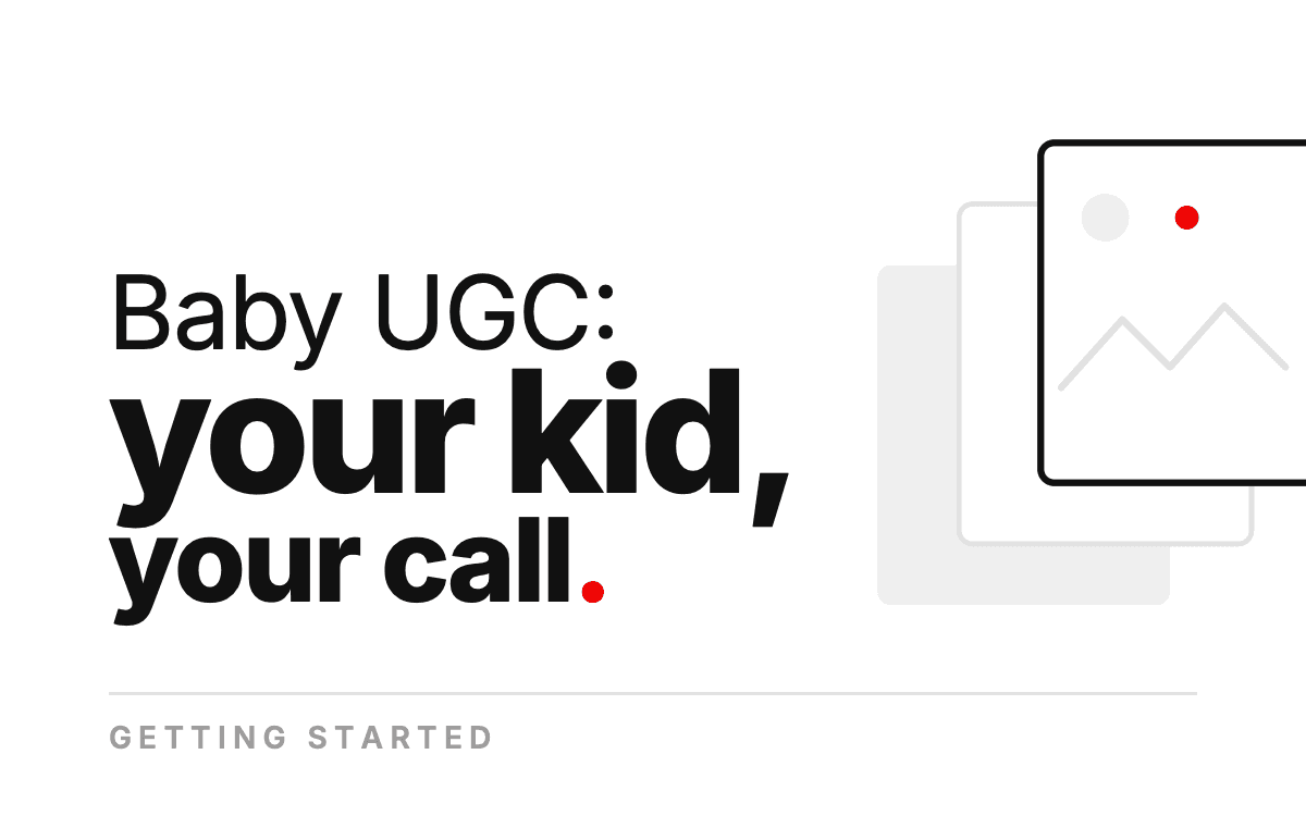 Baby UGC Creator: Get Hired Without Your Kid Online