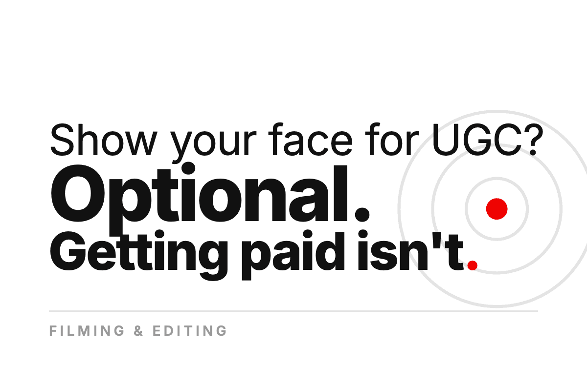 Do You Have to Show Your Face for UGC? An Honest Answer