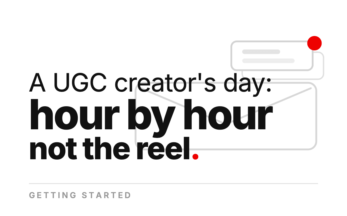 A Day in the Life of a UGC Creator, Hour by Hour