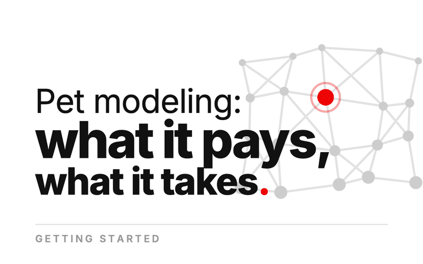 Pet Modeling: Pay, Agencies and an At-Home Set Test